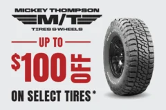 SELECT MICKEY THOMPSON TIRES
